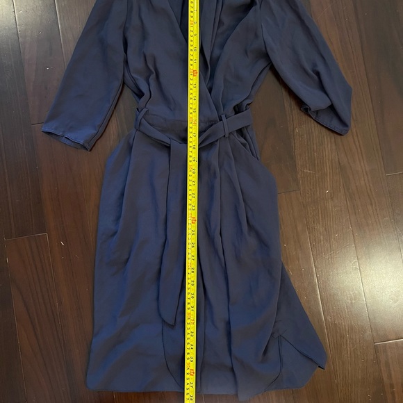 Wilfred Franca Wrap Dress Purple Size 2 - Picture 3 of 6